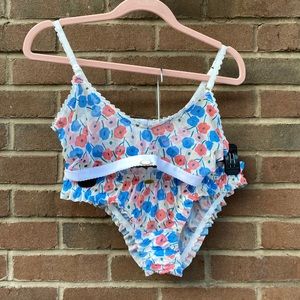 Nette Rose Mesh Bra and Panty Set